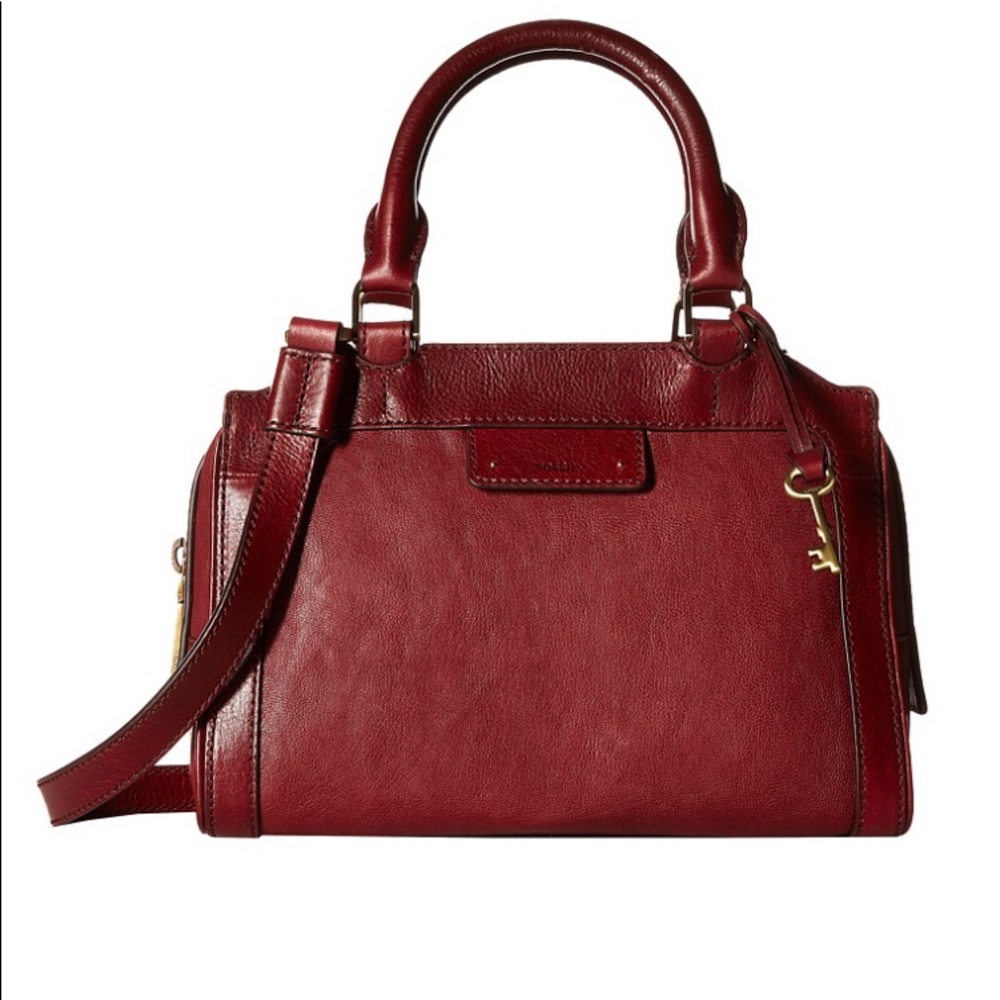 Fossil Logan Small Leather Satchel